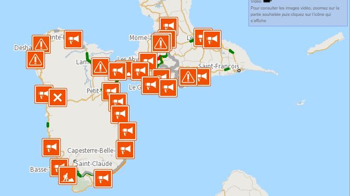 Illustration Cartographie trafic temps reel